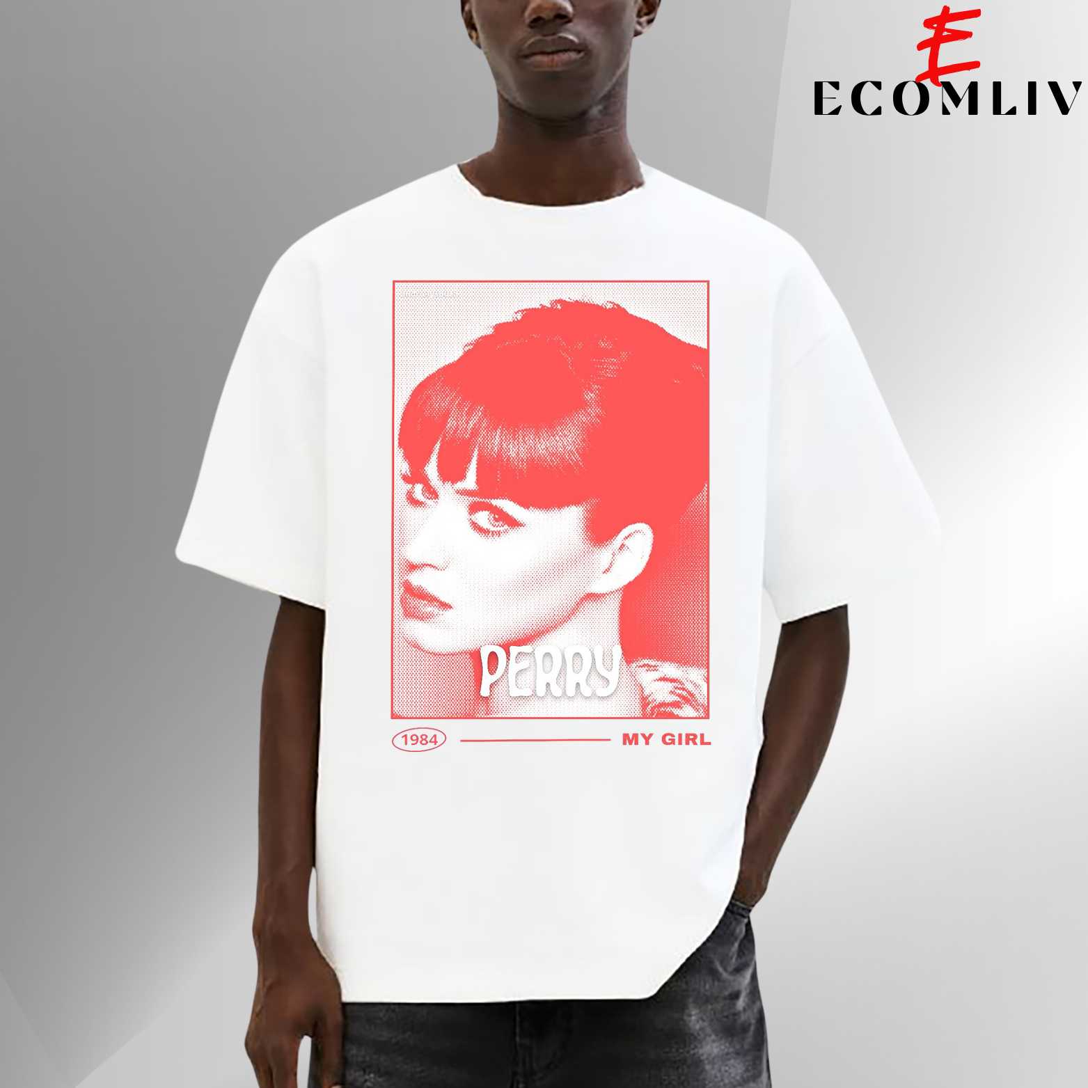 Katy Perry Unisex Graphic T Shirt, Pop Concert Tee, Streetwear Style Shirt